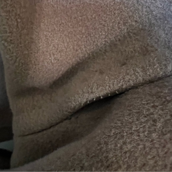 Aquascutum London Cashmere Wool Fur Vintage Trench Coat - Picture 8 of 10